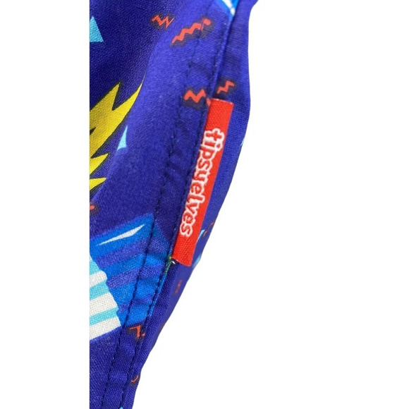 New Men's Tipsy Elves Novelty Popsicle Print Short Sleeve Shirt Size Medium (M) - Picture 7 of 11